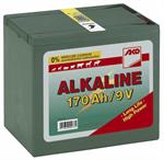 AKO 9V alkaline batteri, 175 Ah